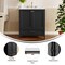 Merrick Lane Argos Single Sink Bathroom Vanity with Undermount Basin, Soft-Close Cabinet, Easy-Glide Drawer, and Carrara Marble Finish Countertop